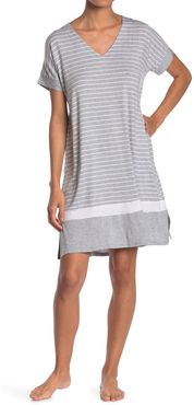 Donna Karan Short Sleeve Sleep Shirt at Nordstrom Rack