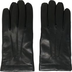 Cashmere Lined Lambskin Leather Gloves