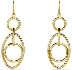 Mobile Small Link 18K Gold Drop Earrings