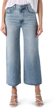 Savannah Crop Wide Leg Jeans