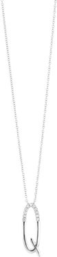 Diamond Initial Pendant Necklace (Nordstrom Exclusive)