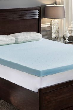 Rio Home Loftworks Jelly Cool Memory Foam Cal King Mattress Topper - White at Nordstrom Rack