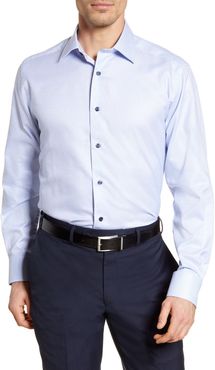 Big & Tall David Donahue Regular Fit Check Dress Shirt