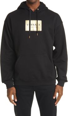 Logo Graphic Cotton Hoodie