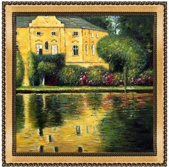 Overstock Art Gustav Klimt, Schloss Kammer on Attersee Oil on Canvas Wall Art at Nordstrom Rack