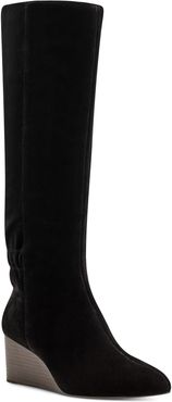 Deannah Knee High Wedge Boot