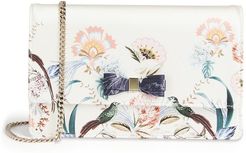 Arabeli Floral Crossbody Bag - White