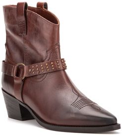 Vintage Foundry Mia Studded Leather Western Boot at Nordstrom Rack