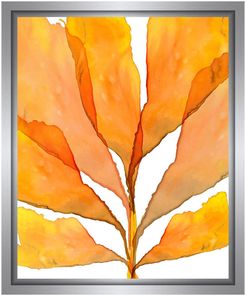 PTM Images Orange Leaf Paint I Gallery Wrapped Giclee Print at Nordstrom Rack