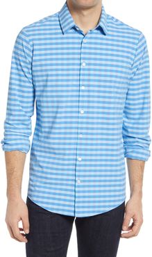 Leeward Check Button-Up Performance Shirt