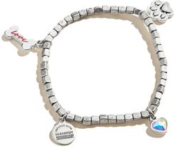 Alex and Ani Prints of Love Multi Charm Stretch Bracelet at Nordstrom Rack