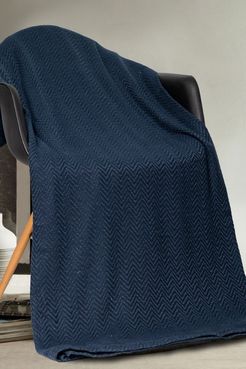 Duck River Textile Full/Queen Josie Cotton Throw Blanket - Navy - 80 x 86 at Nordstrom Rack