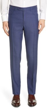 Canali Five Pocket Slim Fit Wool Travel Trousers at Nordstrom Rack