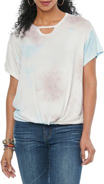 Knot Front Cutout Top