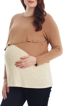 Clarissa Two-Piece Maternity/nursing Top