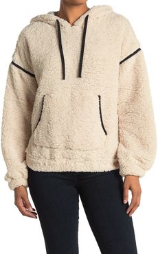 Z By Zella Highland Cozy Faux Shearling Pullover Sweater at Nordstrom Rack