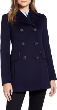 Fleurette Double Breasted Wool Peacoat at Nordstrom Rack