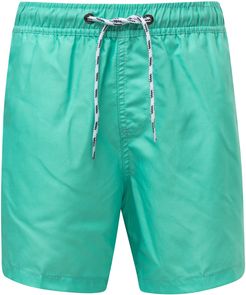 Boy's Snapper Rock Mint Hybrid Swim Trunks