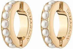 Set Of 2 Cultured Pearl Ear Cuffs