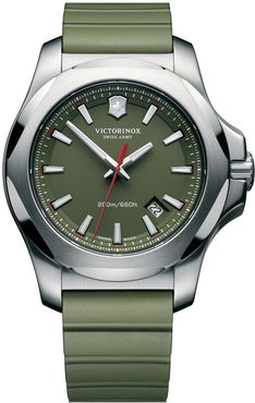 Victorinox Swiss Army Inox Rubber Strap Watch, 43mm at Nordstrom Rack