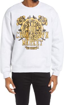 University Graphic Crewneck Sweatshirt