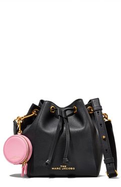 THE MARC JACOBS Leather Crossbody Bucket Bag at Nordstrom Rack