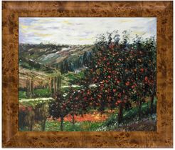 Overstock Art Apple Trees in Bloom at Vetheuil 1887 - Framed Oil Reproduction of an Original Painting by Claude Monet at Nordstr