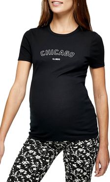 Chicago Maternity Graphic Tee