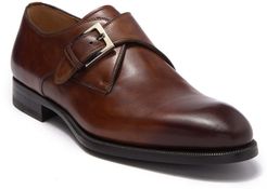 Magnanni Brodie Leather Monk Strap Loafer at Nordstrom Rack