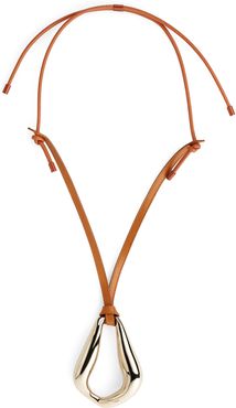 Trudie Kiss Leather Necklace