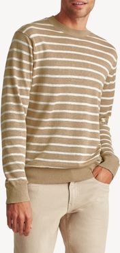 Stripe Linen Sweater