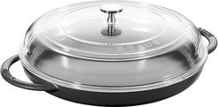 Staub Cast Iron 12" Pan with Glass Lid - Black at Nordstrom Rack
