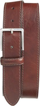 The Franco Leather Belt Brown
