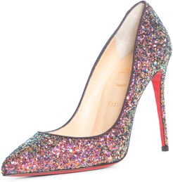 Pigalle Follies Glitter Pointed Toe Pump