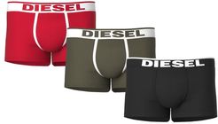 Diesel Damien 3-Pack Cotton Trunks