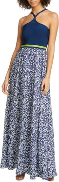 Tanya Taylor Fifi Mixed Media Maxi Dress at Nordstrom Rack