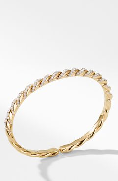 Paveflex Bracelet In 18K Gold With Diamonds