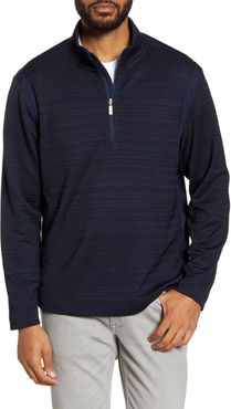 Tidal Stripe Half Zip Pullover