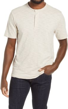 Pinstripe Men's Henley T-Shirt