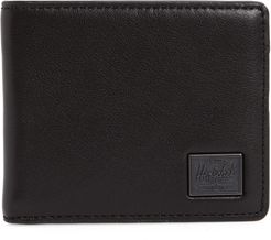 Herschel Supply Co Hank Rfid Leather Wallet - Black
