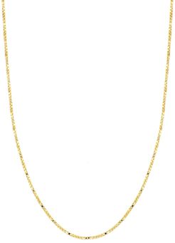 Bony Levy 14K Yellow Gold 18" Box Chain Necklace at Nordstrom Rack