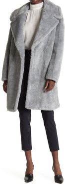 Donna Karan Faux Fur Teddy Coat at Nordstrom Rack