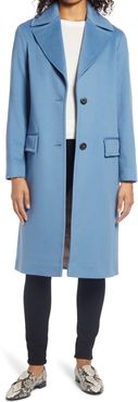 Oversize Notch Collar Wool Coat