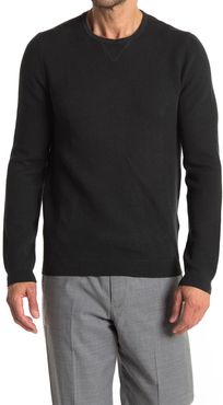 REISS Carnsdale Textured Crew Neck Sweater at Nordstrom Rack