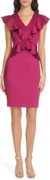 Ted Baker London Alair Ruffle Body-Con Dress at Nordstrom Rack