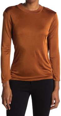 RODEBJER Arwa Metallic Long Sleeve Shirt at Nordstrom Rack