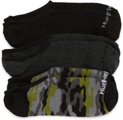 Assorted 3-Pack No-Show Socks
