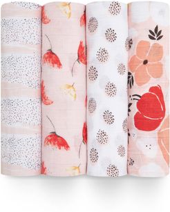 4-Pack Classic Swaddling Cloths