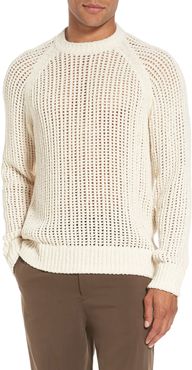 Vince Open Weave Crew Neck Sweater at Nordstrom Rack