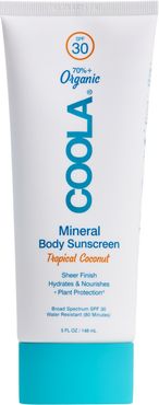 Coola Suncare Mineral Body Sunscreen Tropical Coconut Spf 30, Size 3.4 oz
